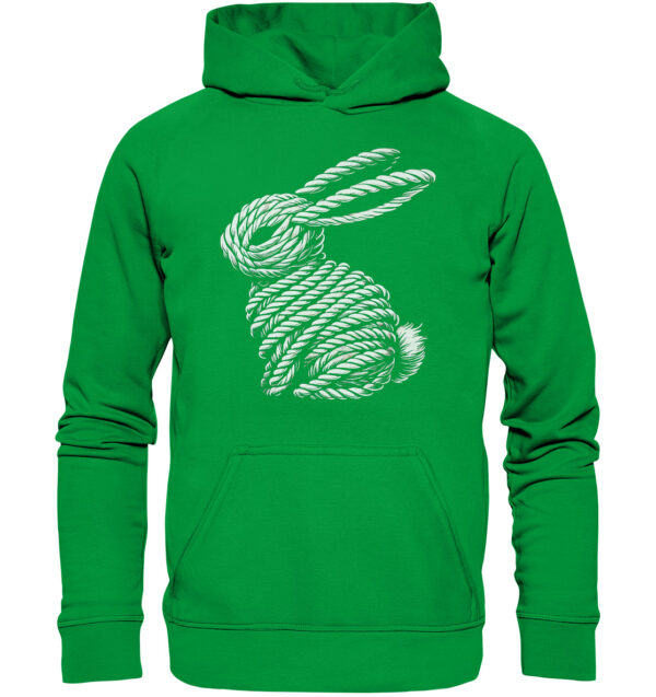Rope Bunny - Basic Unisex Hoodie – Bild 8