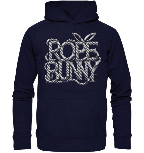 Rope Bunny - Basic Unisex Hoodie – Bild 10