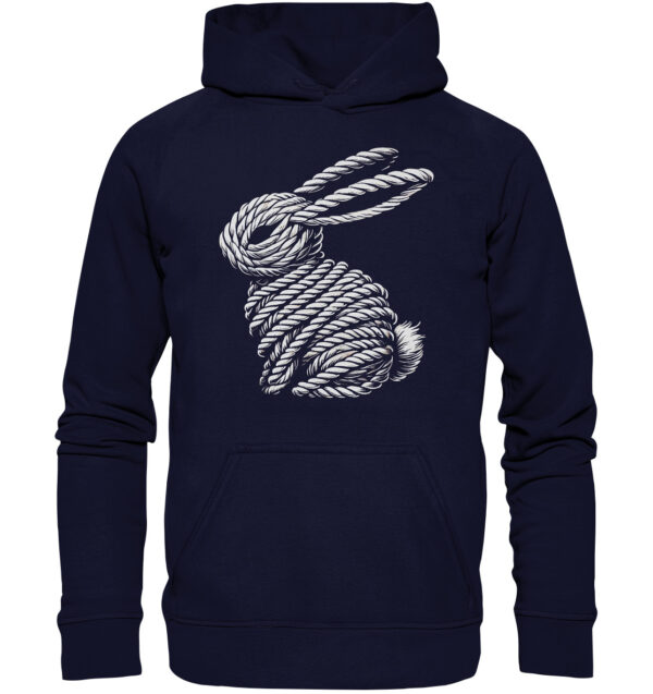 Rope Bunny - Basic Unisex Hoodie – Bild 10