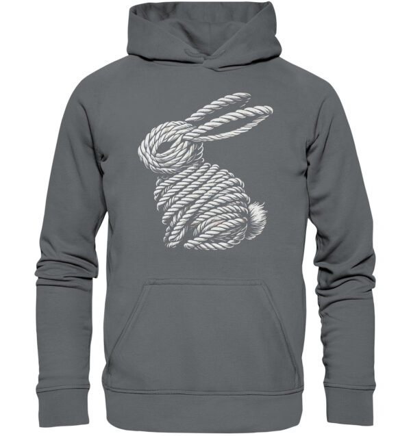 Rope Bunny - Basic Unisex Hoodie – Bild 12