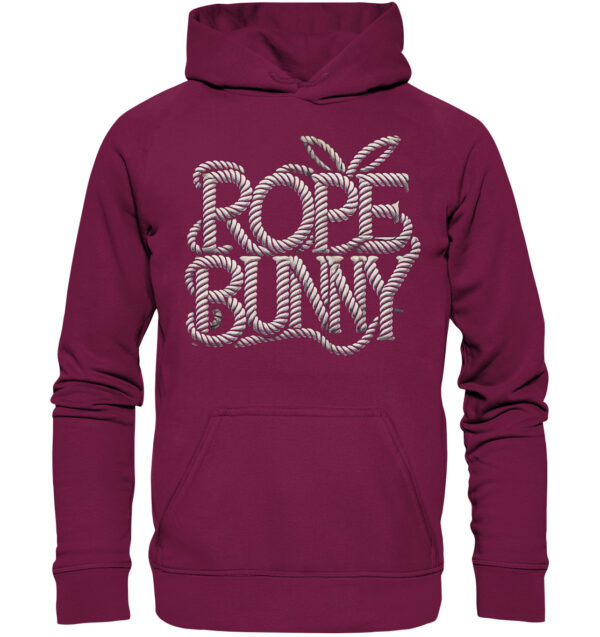 Rope Bunny - Basic Unisex Hoodie – Bild 3