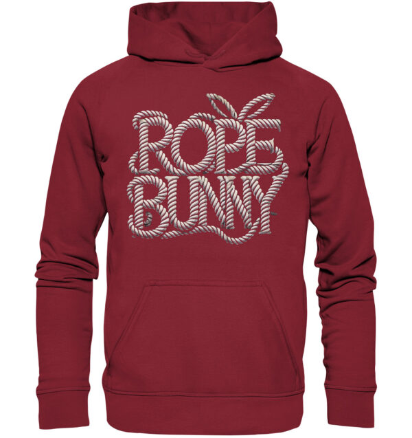 Rope Bunny - Basic Unisex Hoodie – Bild 2