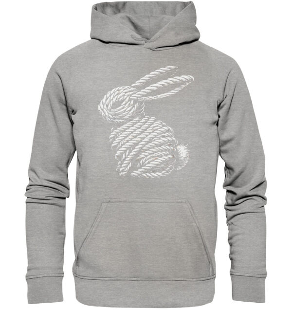 Rope Bunny - Basic Unisex Hoodie – Bild 6