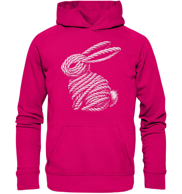 Rope Bunny - Basic Unisex Hoodie – Bild 7