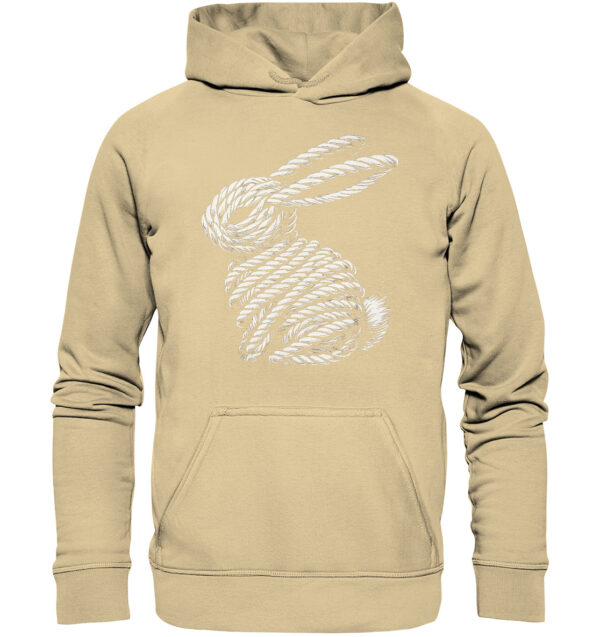 Rope Bunny - Basic Unisex Hoodie – Bild 3