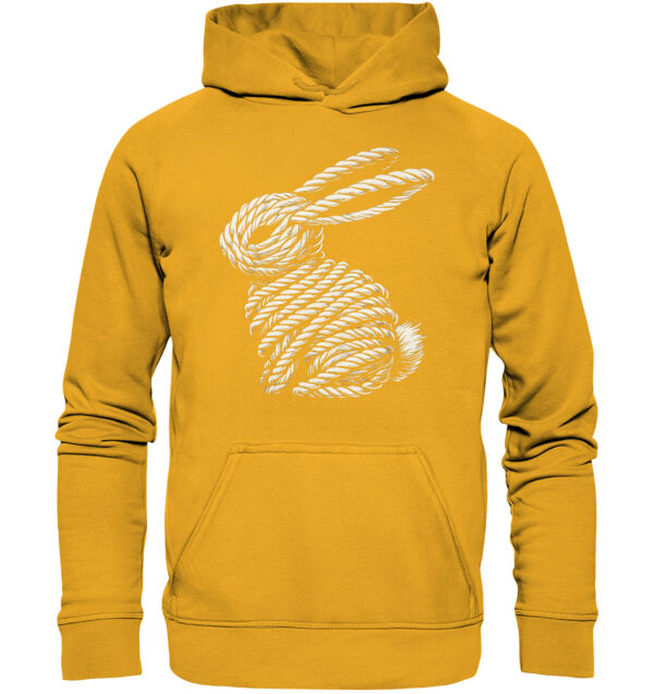 Rope Bunny - Basic Unisex Hoodie – Bild 5