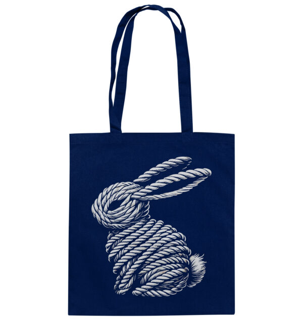 Rope Bunny Einkaufstasche - Baumwolltasche – Bild 6