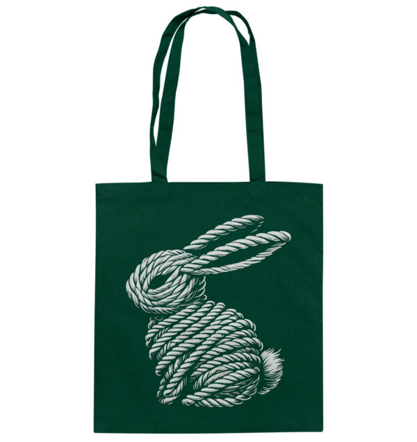 Rope Bunny Einkaufstasche - Baumwolltasche – Bild 2