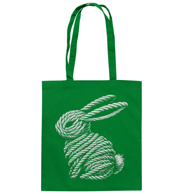 Rope Bunny Einkaufstasche - Baumwolltasche – Bild 8