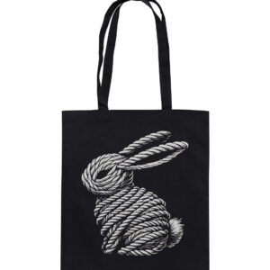 Rope Bunny Einkaufstasche - Baumwolltasche