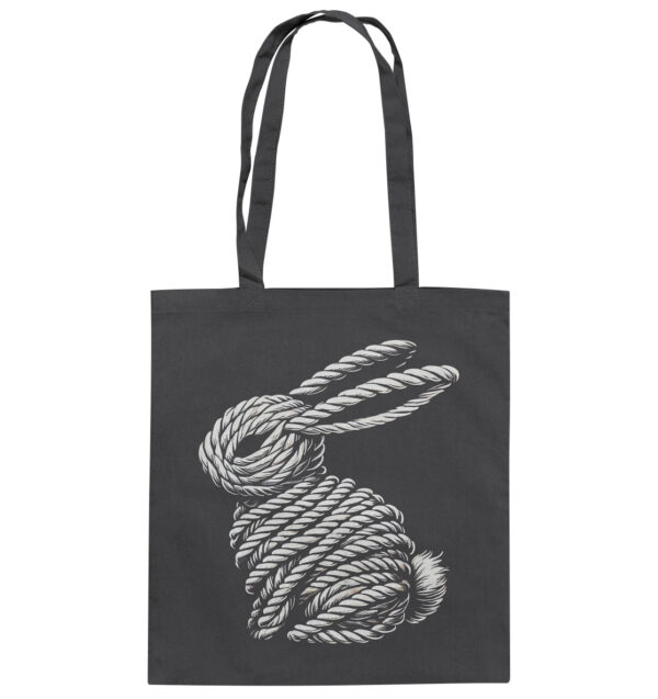 Rope Bunny Einkaufstasche - Baumwolltasche – Bild 7