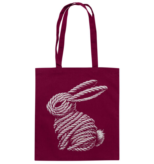 Rope Bunny Einkaufstasche - Baumwolltasche – Bild 3