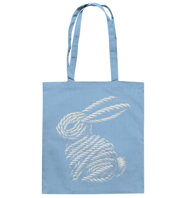 Rope Bunny Einkaufstasche - Baumwolltasche – Bild 10