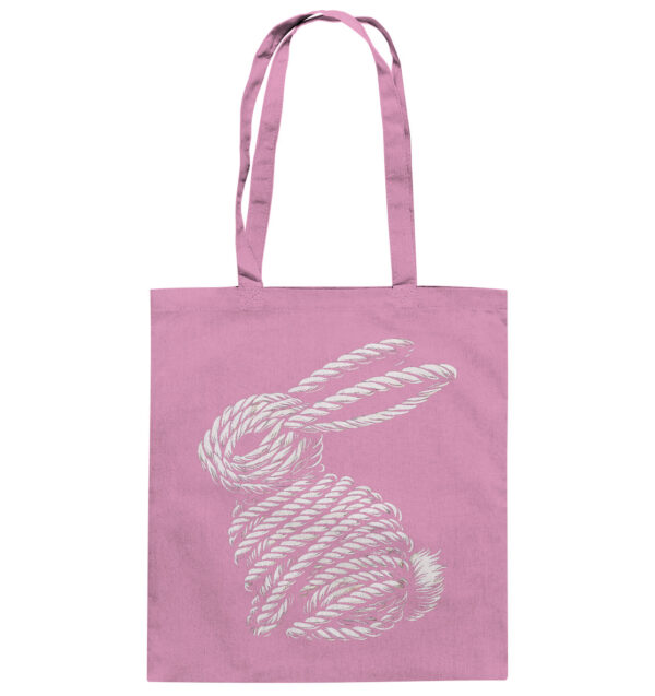 Rope Bunny Einkaufstasche - Baumwolltasche – Bild 4