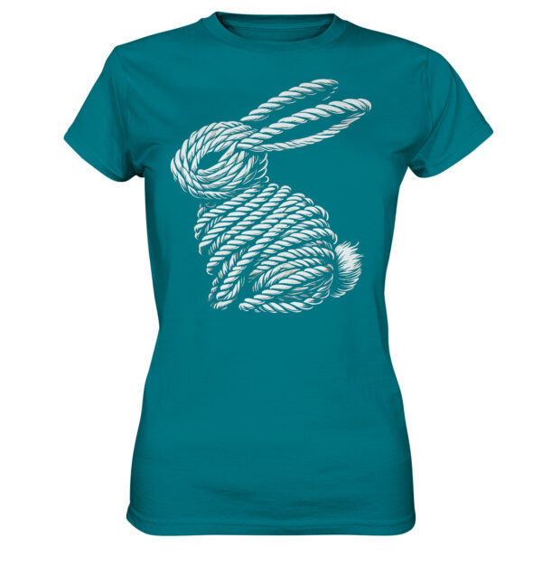 Rope Bunny - Ladies Premium Shirt – Bild 4