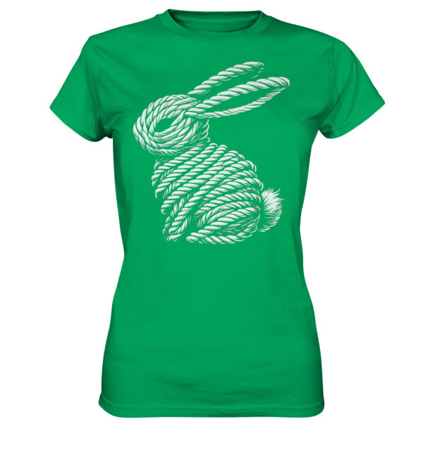 Rope Bunny - Ladies Premium Shirt – Bild 6