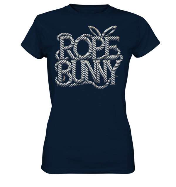Rope Bunny - Ladies Premium Shirt – Bild 7