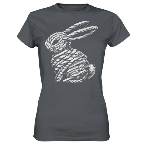 Rope Bunny - Ladies Premium Shirt – Bild 3
