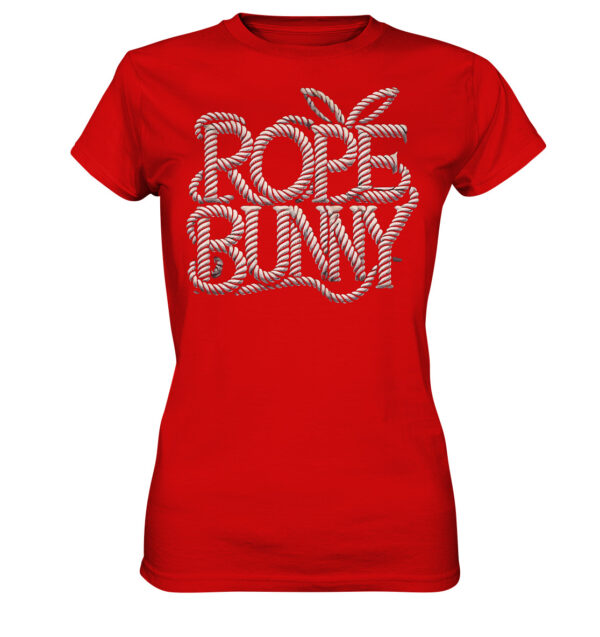 Rope Bunny - Ladies Premium Shirt – Bild 9